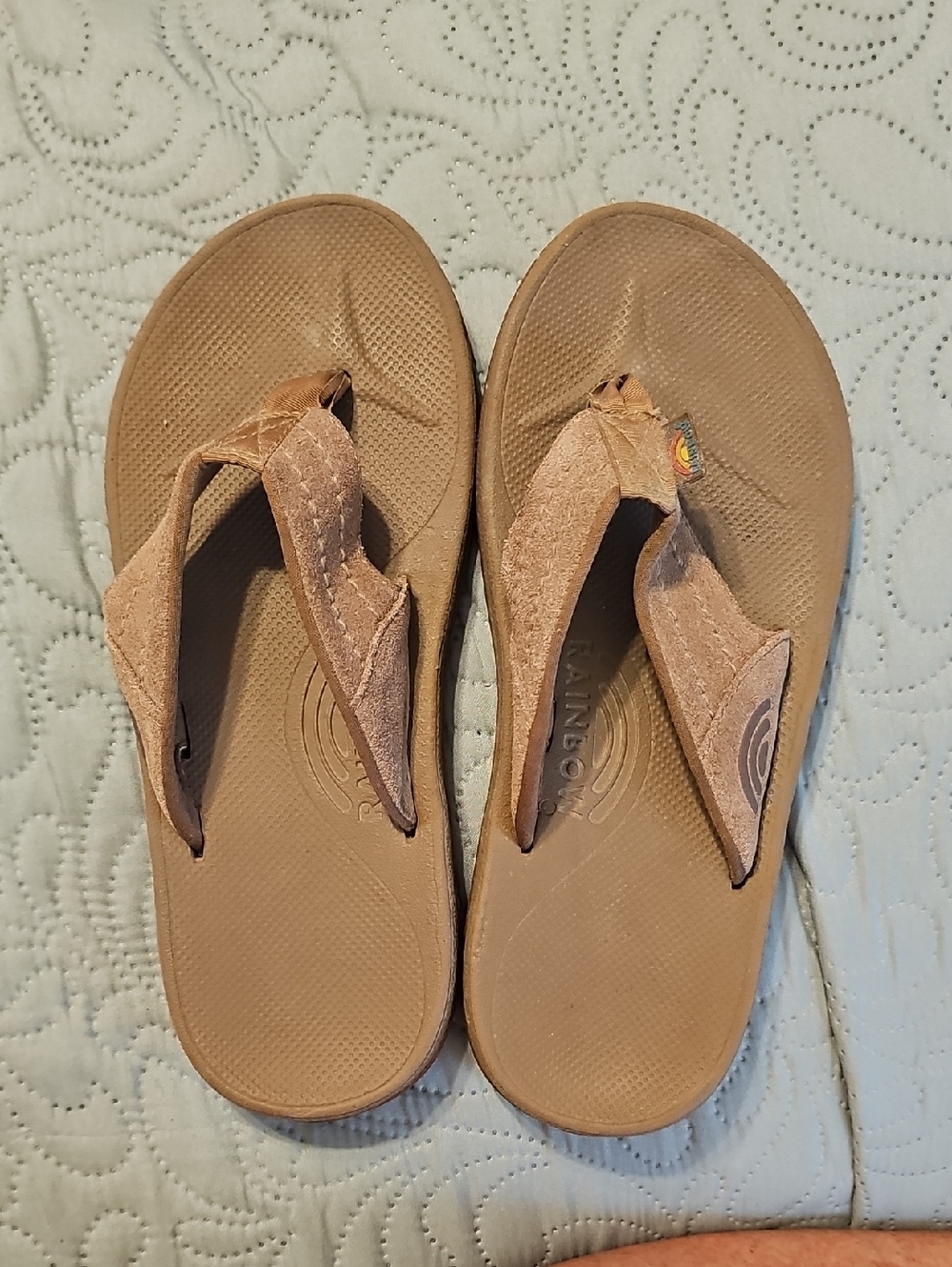 Rainbow Men's East Cape Sierra Brown Molded Rubber Sandals EASTCAPE-BROWN
